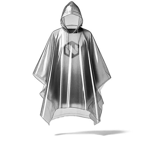 Listevisningsbilde for kategorien Regnponcho/-jakke