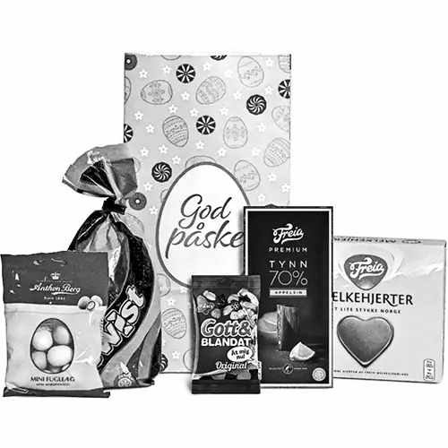 Listevisningsbilde for kategorien Godteri