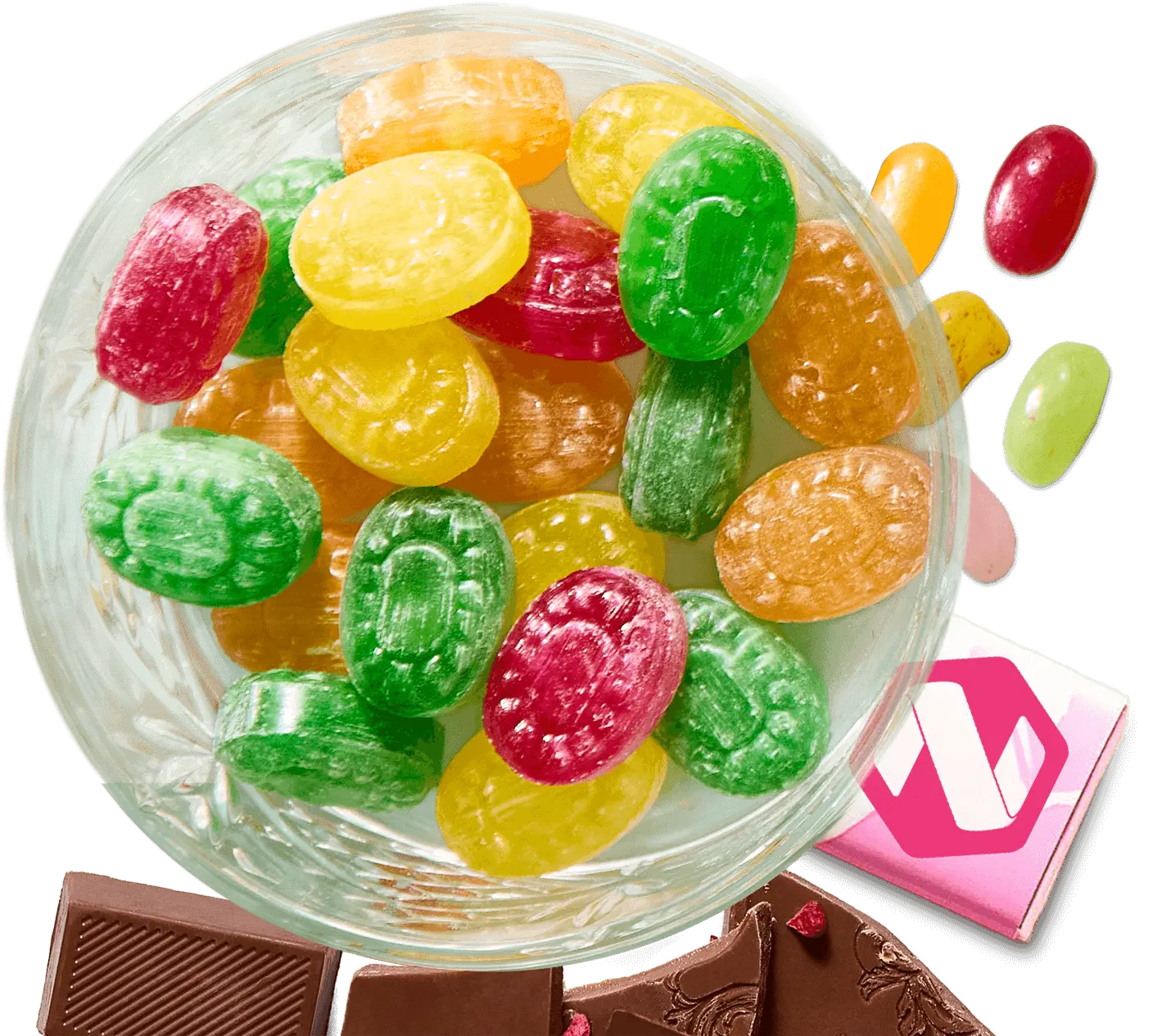 Hovedbilde for kategorien Godteri og drikke