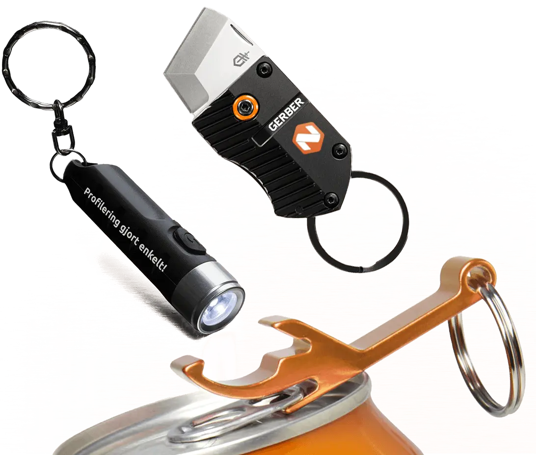 Hovedbilde for kategorien Nøkkelringer