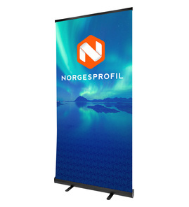 Produktbilde for Roll up Sort 100 cm med bæreveske