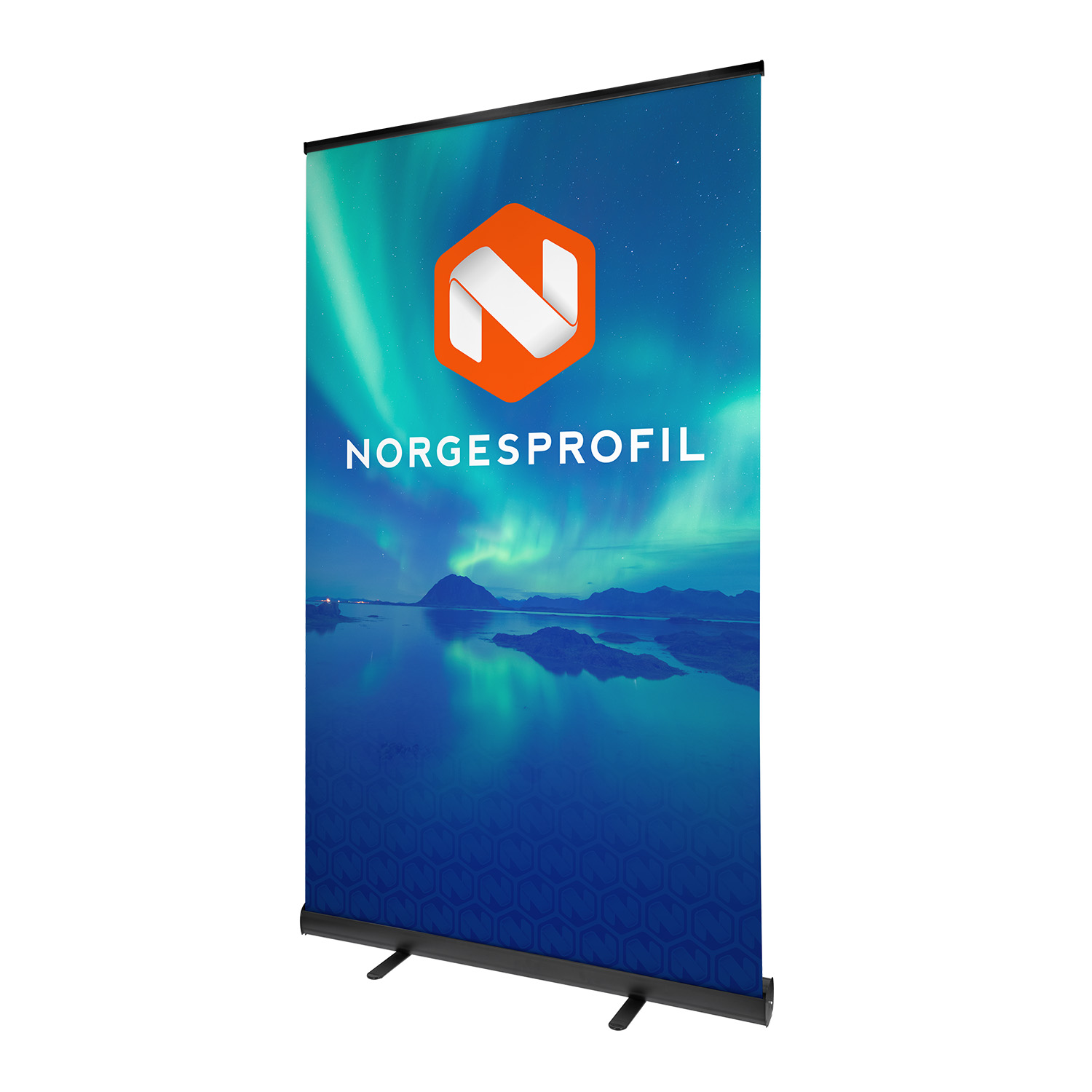 Produktbilde for Roll up Sort 120 cm med bæreveske