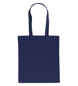 Hovedminiatyrbilde av Marineblå 140 g/m2 Bomull 7L Handlenett