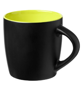 Hovedminiatyrbilde av Solid svart/Lime Riviera 340 ml Keramisk Kopp