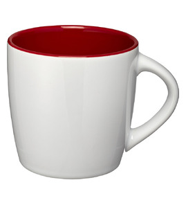 Hovedminiatyrbilde av Hvit/Rød Aztec 340 ml Keramisk Kopp