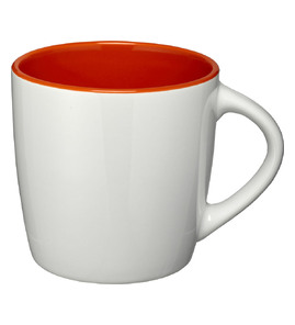 Hovedminiatyrbilde av Hvit/Oransje Aztec 340 ml Keramisk Kopp