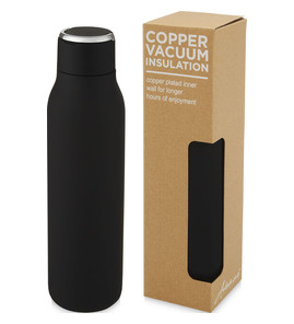 Hovedminiatyrbilde av Solid svart Marka 600 ml Kobber Termoflaske