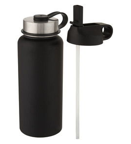 Hovedminiatyrbilde av Solid svart Supra 1 L Kobber Termoflaske