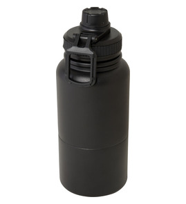 Hovedminiatyrbilde av Solid svart Dupeca 840 ml RCS Resirkulert Rustfritt Stål Termoflaske