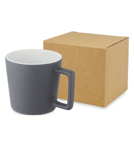 Hovedminiatyrbilde av Hvit/Matt grå Cali 370 ml Keramisk Kopp