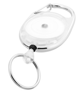 Hovedminiatyrbilde av Hvit Gerlos Jojo med Klype og Nøkkelring