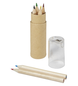 Hovedminiatyrbilde av Transparent klar Kram Fargeblyantsett med 6 Deler