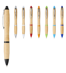 Produktbilde for Nash Bambus Blått Blekk Kulepenn