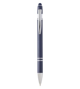 Hovedminiatyrbilde av Marineblå Kish Resirkulert Aluminium Touch/Stylus Blått Blekk Kulepenn
