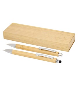 Produktbilde for Oblys Bambus Sort Blekk Pennesett