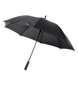 Hovedminiatyrbilde av Solid svart Bella 23" Automatisk Stormsikker Paraply