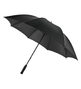 Hovedminiatyrbilde av Solid svart Grace 30" Stormsikker Golfparaply