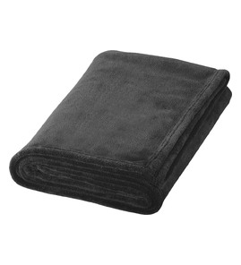 Hovedminiatyrbilde av Solid svart Bay Polarfleece Pledd