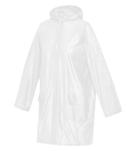 Hovedminiatyrbilde av Hvit Ada Regnfrakk Regnjakke