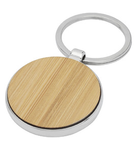 Produktbilde for Nino Bambus Rund Nøkkelring