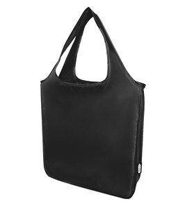 Hovedminiatyrbilde av Solid svart Ash 210D RPET 14L Handlenett