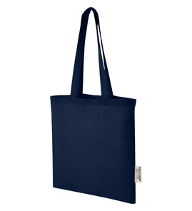 Hovedminiatyrbilde av Marineblå Madras 140 g/m2 GRS Resirkulert Bomull 7L  Handlenett