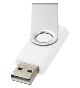 Hovedminiatyrbilde av Hvit/Sølv Rotate Basic 2 GB USB Minne
