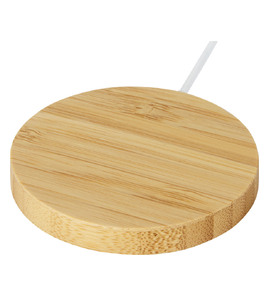 Produktbilde for Atra 10W Bambus Magnetisk Ladeplate