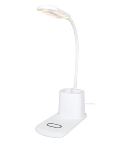 Produktbilde for Bright Skrivebordslampe og Organisator med 10W Trådløs Ladeplate