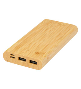 Produktbilde for Tulda 10.000 mAh Bambus Powerbank
