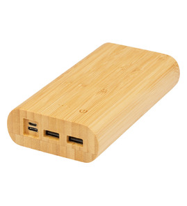Produktbilde for Tulda 20.000 mAh Bambus Powerbank