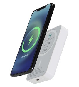 Produktbilde for Acrab 10.000 mAh Resirkulert Plast 15 W Magnetisk Powerbank