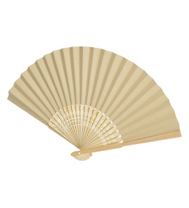 Hovedminiatyrbilde av Naturhvit Carmen Bambus Håndvifte