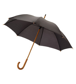 Hovedminiatyrbilde av Solid svart Jova 23" Paraply