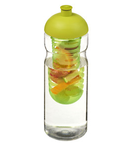 Hovedminiatyrbilde av Transparent/Lime H2O Active® Base 650 ml RPET Sportsflaske og Infuser