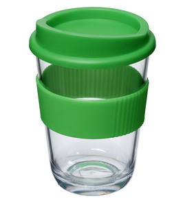 Hovedminiatyrbilde av Grønn Americano® Cortado 300 ml Silikongrep Plastkopp