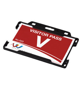 Hovedminiatyrbilde av Solid svart Vega Kortholder av Resirkulert Plast