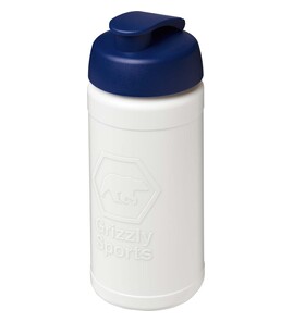 Hovedminiatyrbilde av Hvit/Blå Baseline Rise 500 ml Flipp Lokk Sportsflaske