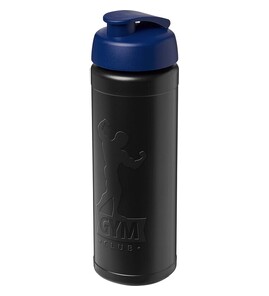 Hovedminiatyrbilde av Solid svart/Blå Baseline Rise 750 ml Flipp Lokk Sportsflaske