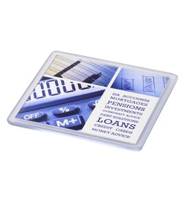 Produktbilde for Ellison Firkantet Plastunderlag med Papirinnsats 