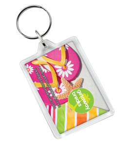 Produktbilde for Vito C1 Rektangulær Nøkkelring