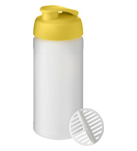 Hovedminiatyrbilde av Gul/Frostet klar Baseline Plus 500 ml Shaker Sportsflaske