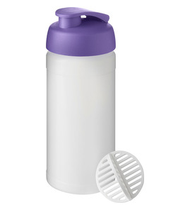 Hovedminiatyrbilde av Lilla/Frostet klar Baseline Plus 500 ml Shaker Sportsflaske