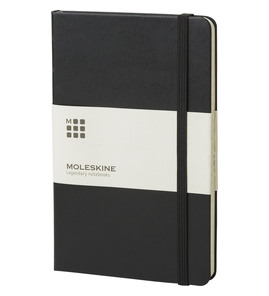 Produktbilde for Moleskine Classic L Ruteark Notatbok med Stivt Omslag
