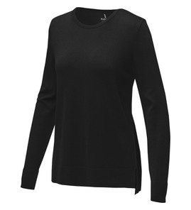 Hovedminiatyrbilde av Solid svart Elevate Life Merrit  Strikkegenser Dame