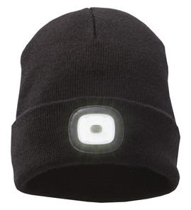 Produktbilde for Elevate Life Mighty LED Hodelykt Strikket  Lue