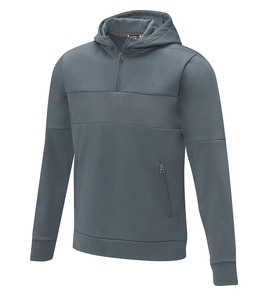 Hovedminiatyrbilde av Stålgrå Elevate Life Sayan Half-Zip Hettegenser