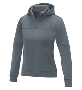 Hovedminiatyrbilde av Stålgrå Elevate Life Sayan Half-Zip Hettegenser Dame