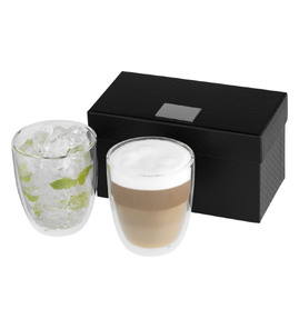 Produktbilde for Seasons Boda 290 ml Latte 2-Pack Glasskopp