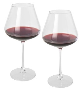 Produktbilde for Seasons Rosso 2 deler Sett med Vinglass 